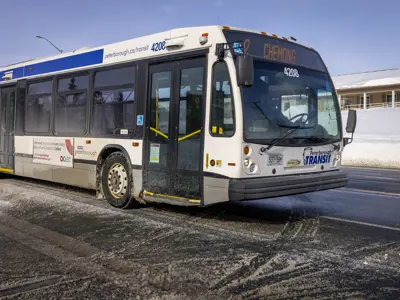 Peterborough Transit bus