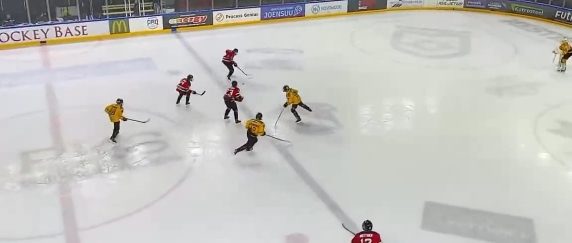 Noa Immonen's Impressive Goal: Skating, Protection & finishing